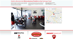 Desktop Screenshot of motorradzentrum-frankfurt.de